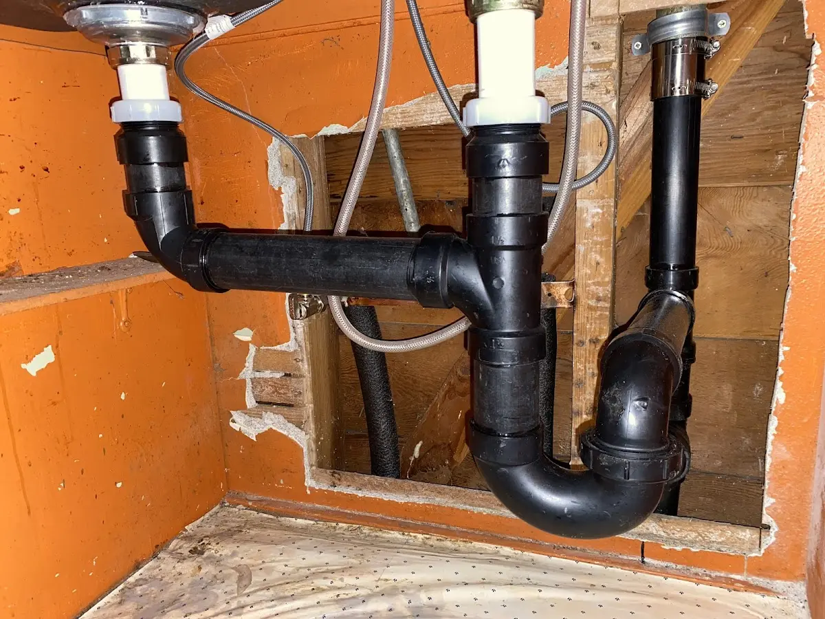 Professional Repiping Services equipment and tools on the job in Athens